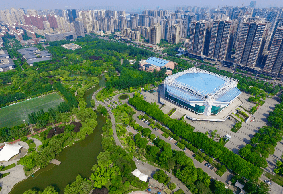 大融城,未央國際,五星級洲際酒店,西安市中醫醫院,城市運動公園