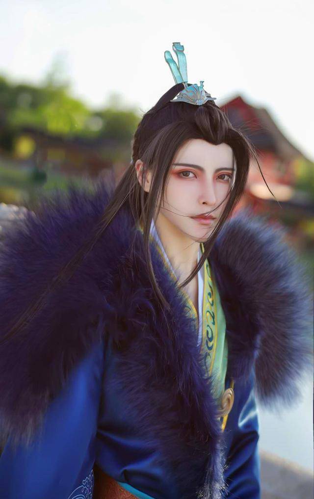 小姐姐真人cos萧瑟,众人纷纷"求嫁",最后那个"回眸"绝了!