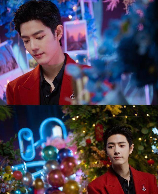 肖战制作水拓送给妈妈好孝顺祝所有的妈妈们都健康美丽_红色_视频