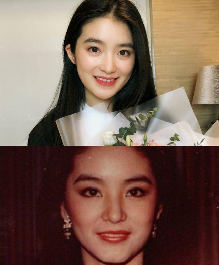 而且从这张照片看来,柴蔚的五官都像极了林青霞.