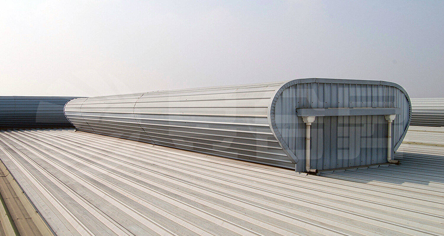 【昱合升天窗】屋顶通风器进气短流情形怎样避免?_厂房_设计_问题