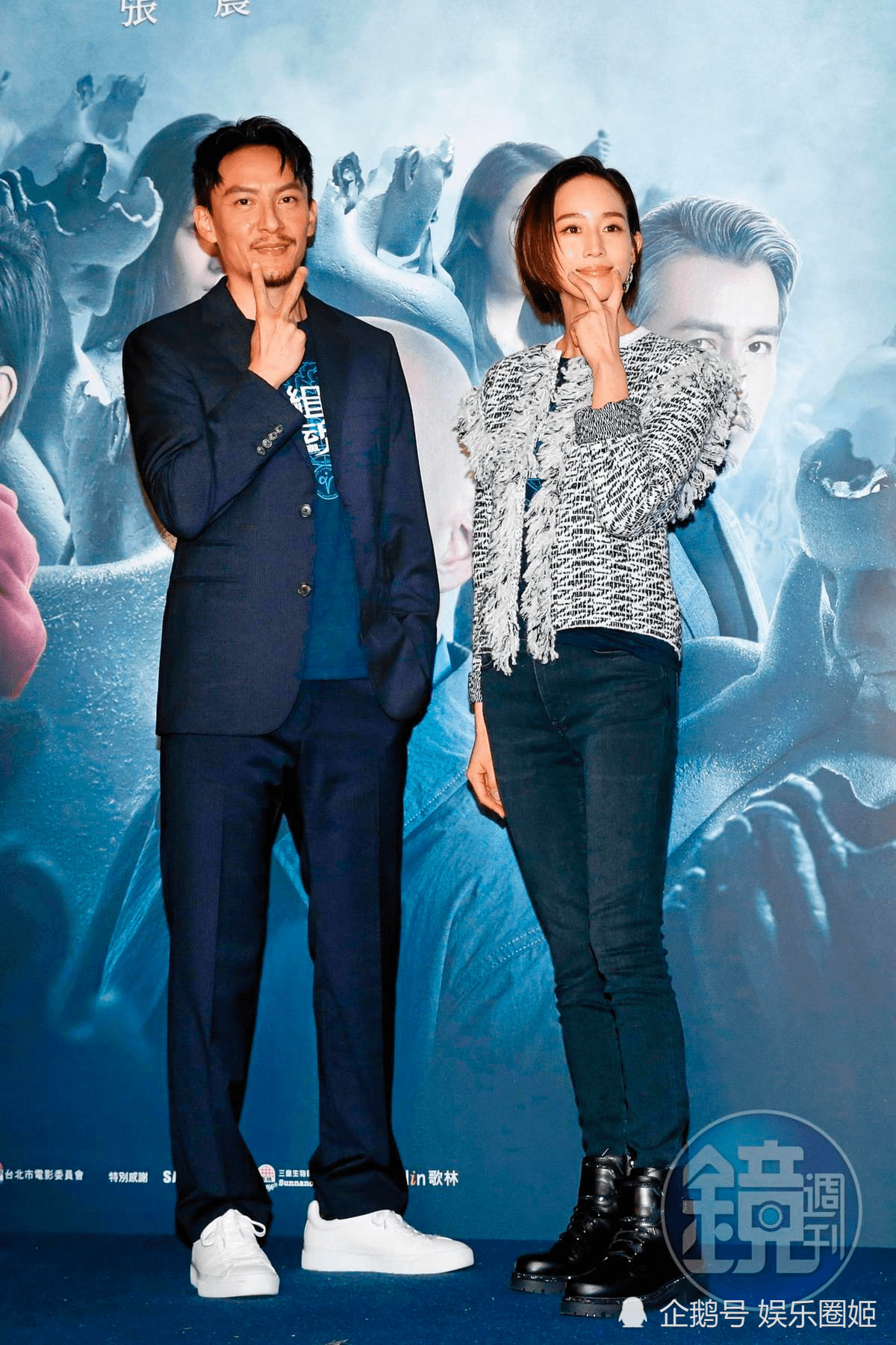 张钧甯返台搭档张震演出去片《缉魂》,不仅敬业地为戏剪发,演技也颇受