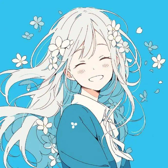 动漫头像|高清雏菊少女动漫头像_网络