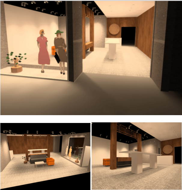 图:dialux evo中直接生成的3d模拟效果图.