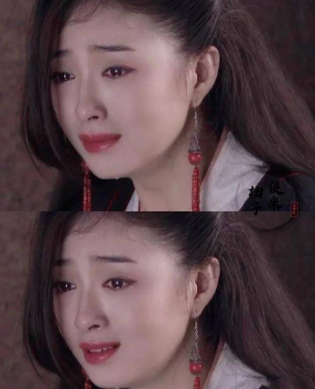 印象最深刻的是《天龙八部》里的木婉清.