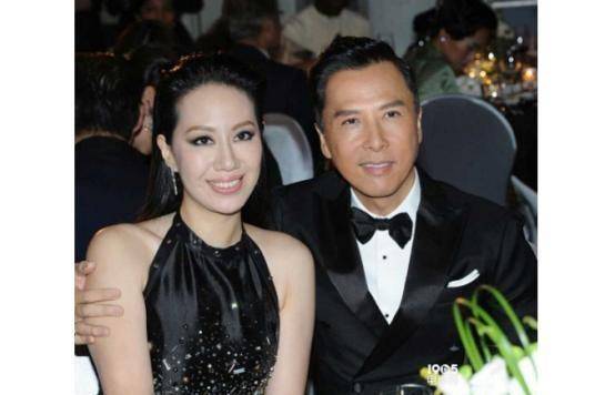 甄子丹前妻离婚后才发现已怀孕,独自带儿子成励志女神_梁静慈_孩子