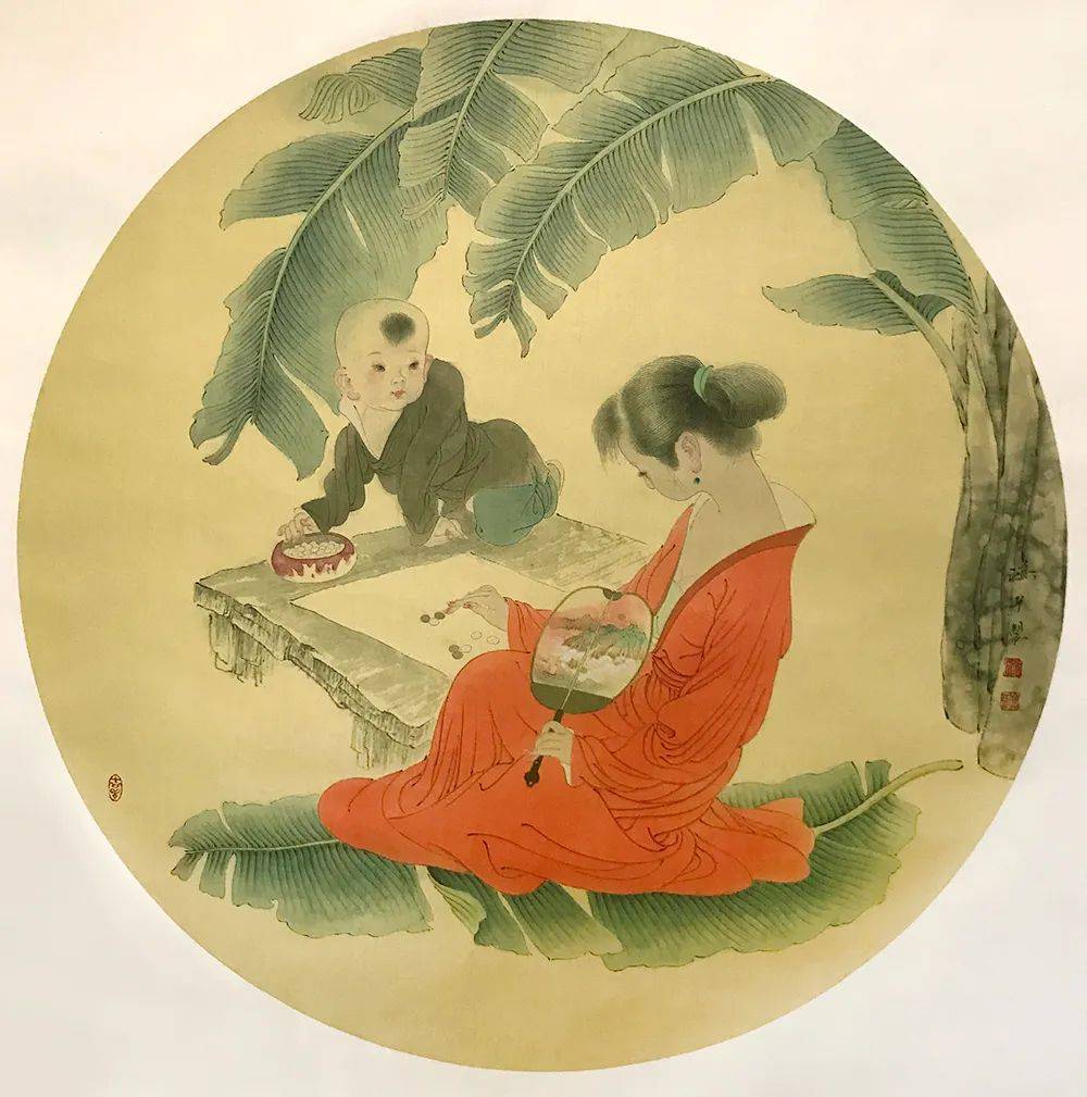 邵鸿萍|水墨之境-2023年度中国当代书画名家作品鉴赏_人物画_全国