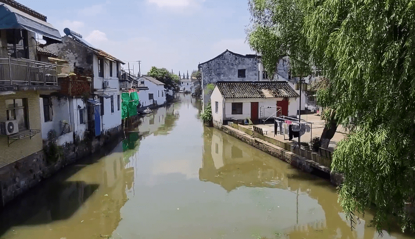 上海沉睡的水乡泽国,千年古镇低调精美,因保护水库而未开发_金泽_商业