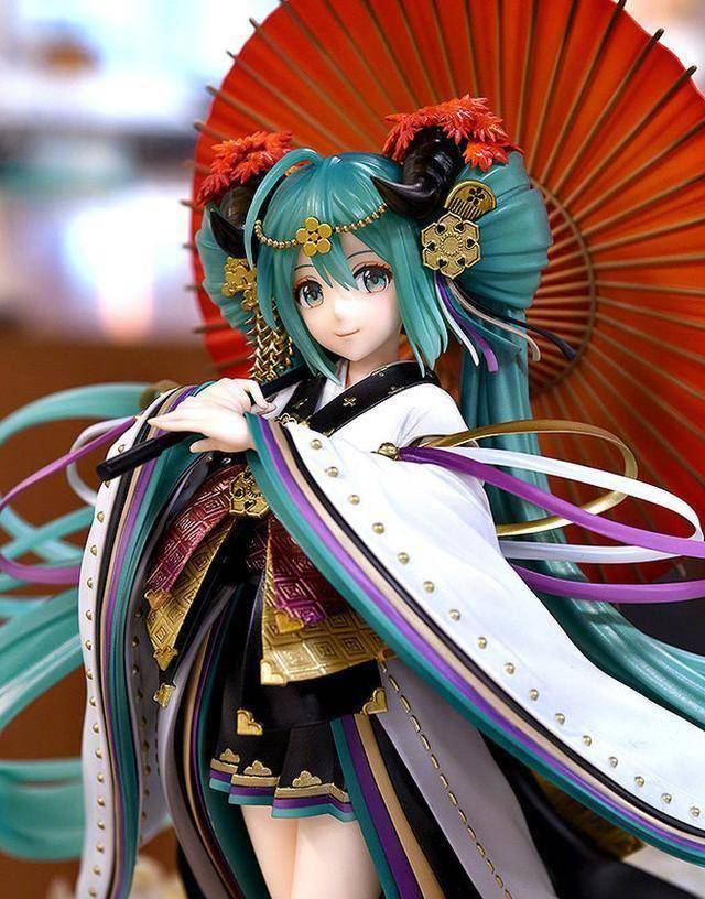 初音未来超华丽和服永恒大陆手办实物公开既见未来为何不buy_方面