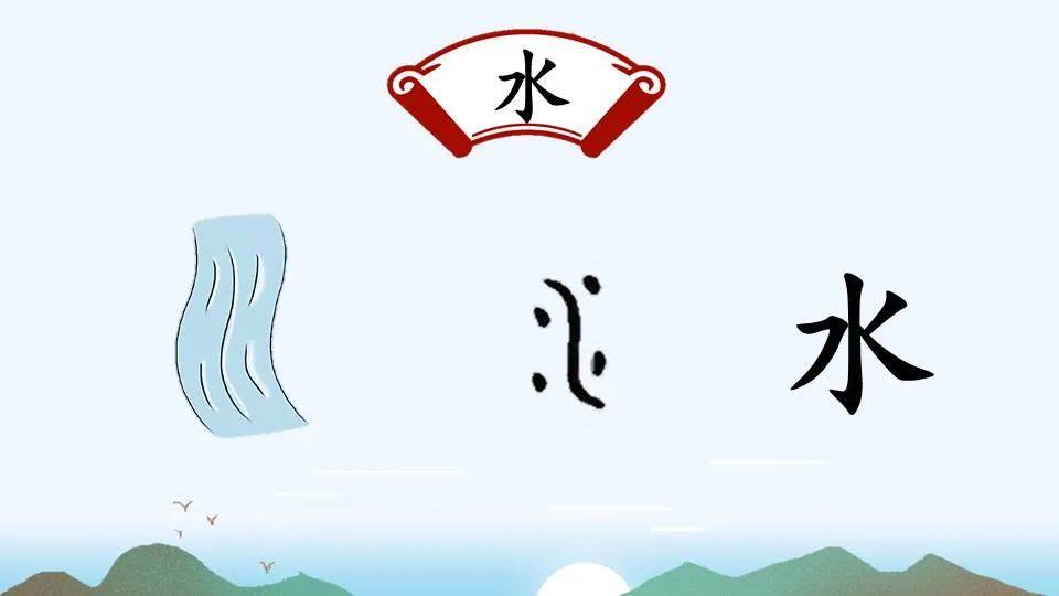 一年级上册语文识字4《日月水火》图文详解