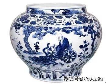 全世界在册十大元青花人物故事罐瓷器真品图片赏析_纹饰_周亚夫_画面