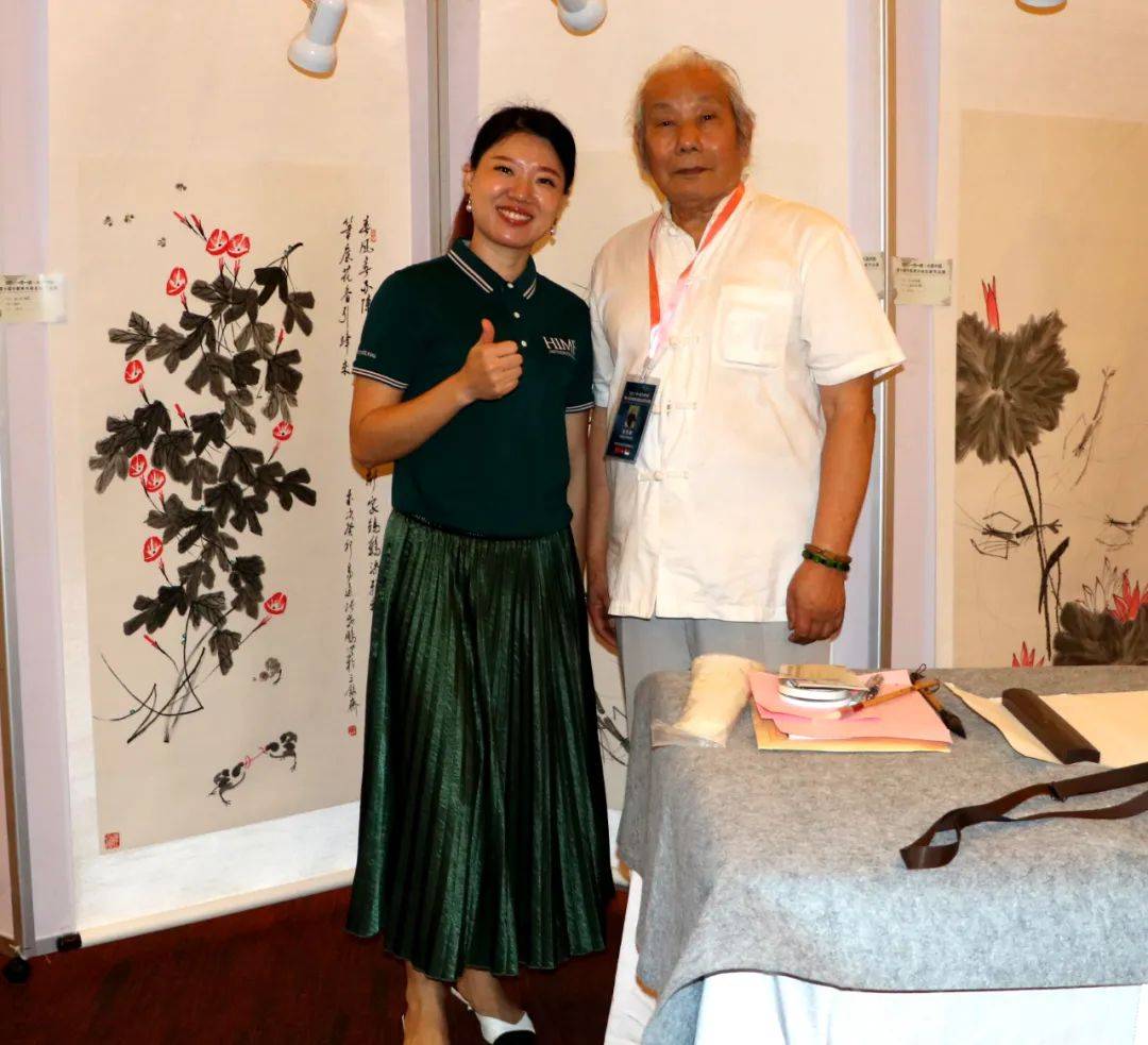 张世鹏‖参加大美中国·第十届中新柬书画名家作品展在柬埔寨首都展览