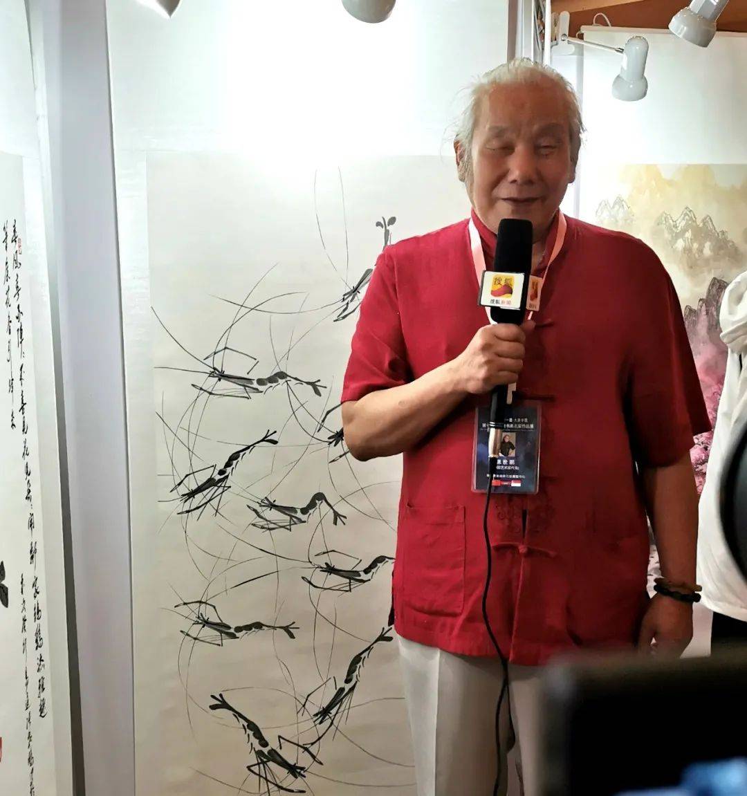 张世鹏‖参加大美中国·第十届中新柬书画名家作品展在柬埔寨首都展览