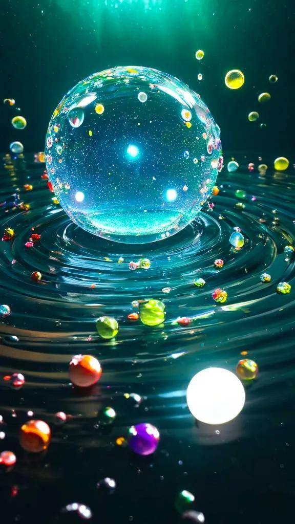 清晰亮丽清爽安神梦幻星空美图壁纸