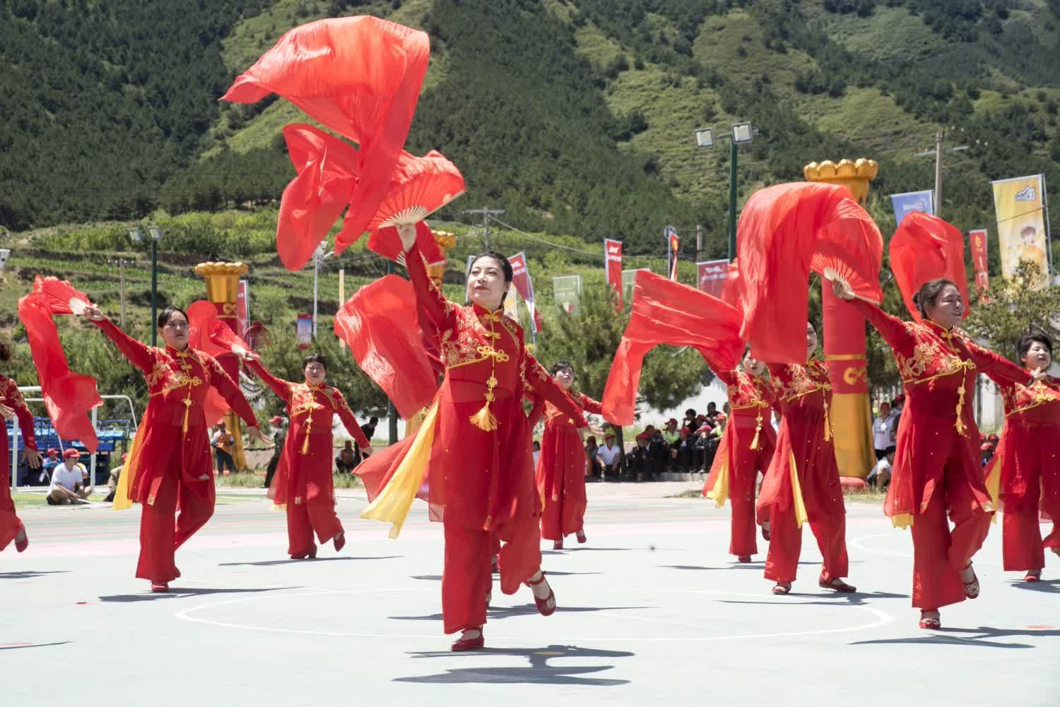 灵丘县第六届农民运动会暨赵北乡第七届农民运动会闭幕_比赛_获奖