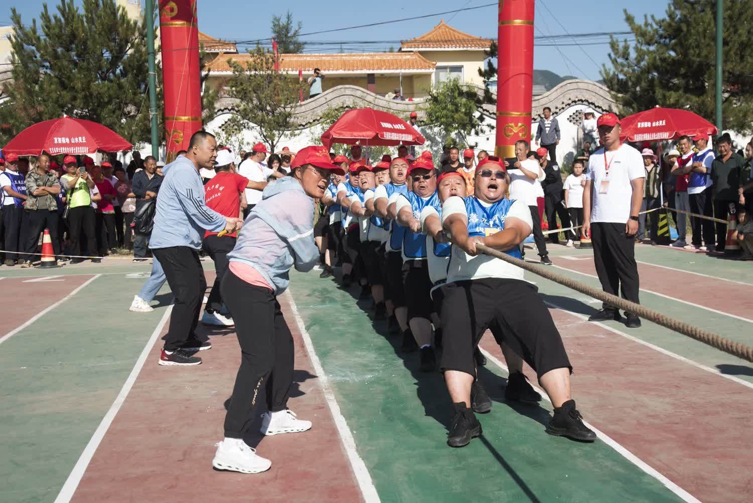 灵丘县第六届农民运动会暨赵北乡第七届农民运动会闭幕_比赛_获奖
