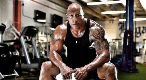 dc"黑亚当"巨石强森解释,为何暂停和粉丝分享健身计划_锻炼_情况_时间