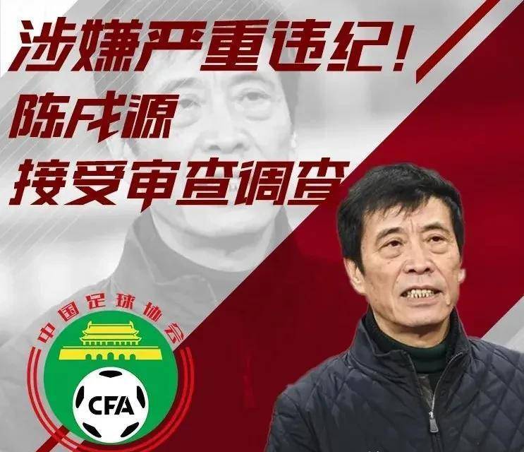 足协领导陈戌源被查,3年狂贪30亿,跑赢上市公司_上海_网友_谢亚龙