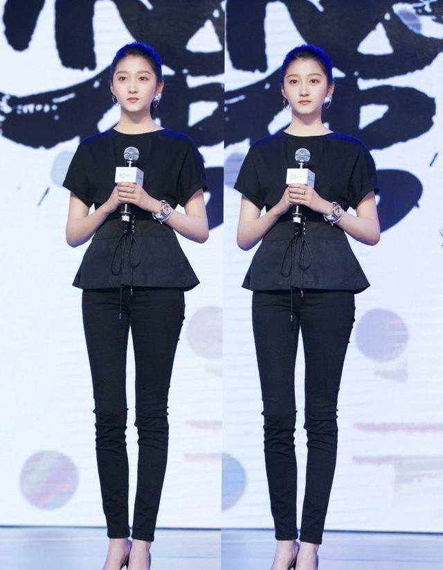 关晓彤出席活动宣传新剧,又瘦了,网友:和鹿晗谈恋爱气色真好_身材_剧