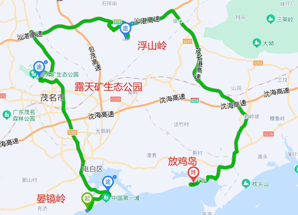 放鸡岛地图图片