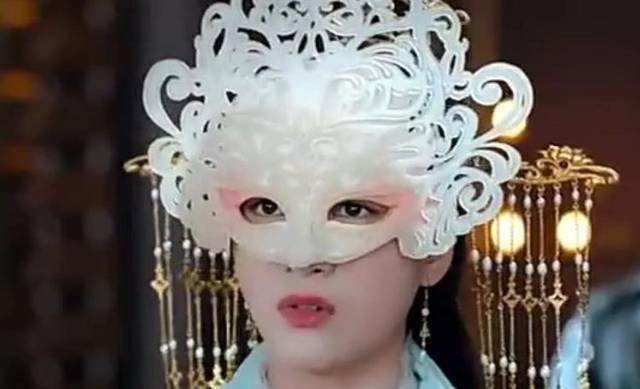 古装美女戴面具:热巴李沁冷艳,杨幂看了就想跑,最服蒋勤勤_造型_感觉