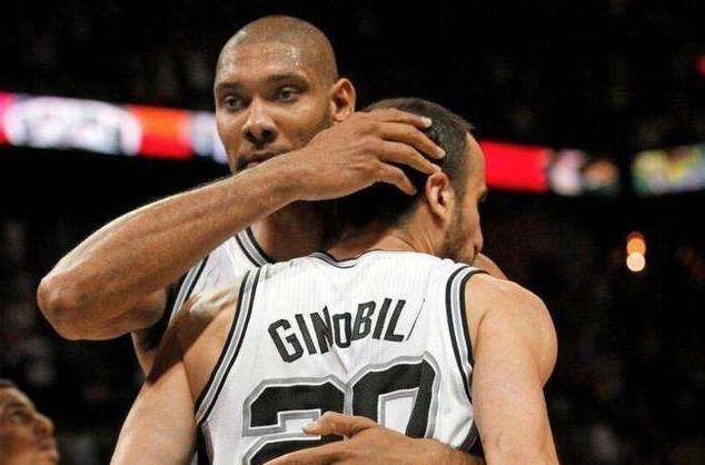 吉诺比利不是邓肯摸头杀的唯一受害者,邓肯早年就有这样的习惯了_马刺