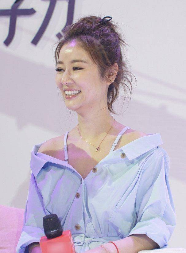 林心如被养成大婶,体态发福双下巴抢镜_霍建华_演示_工作