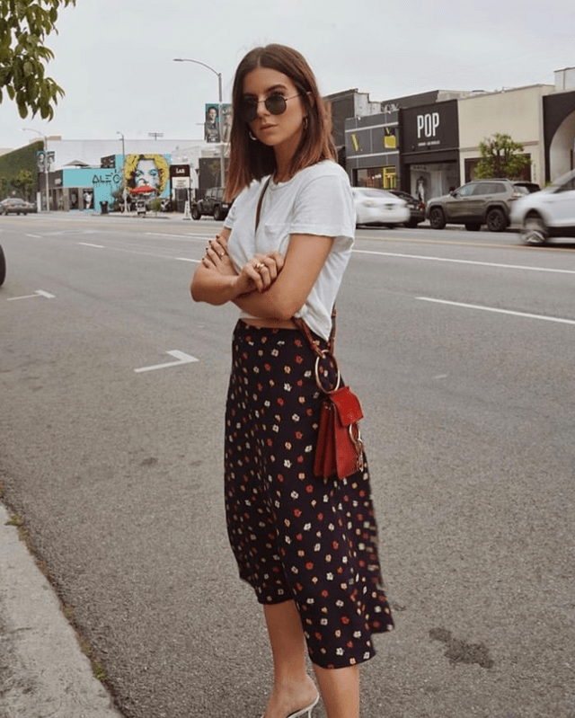 洛杉矶的时尚博主michelle madsen度假穿搭 太好看了吧!