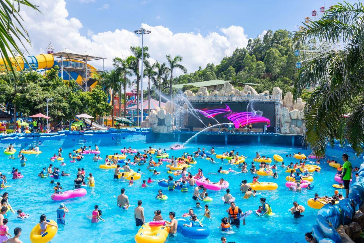夏季来隐贤山庄还能这样玩_水上乐园_项目_夏日