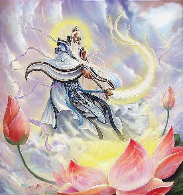 大家想,在昊天上帝令十二金仙称臣之前,元始天尊随时道场大开讲课