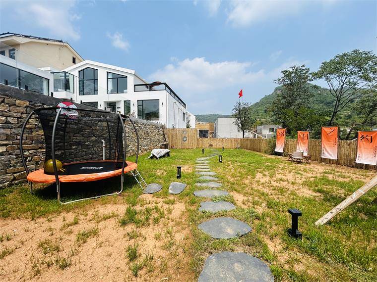 天津蓟县西井峪听风竹民宿,入住摄影村,无边泳池旅拍超级出片!