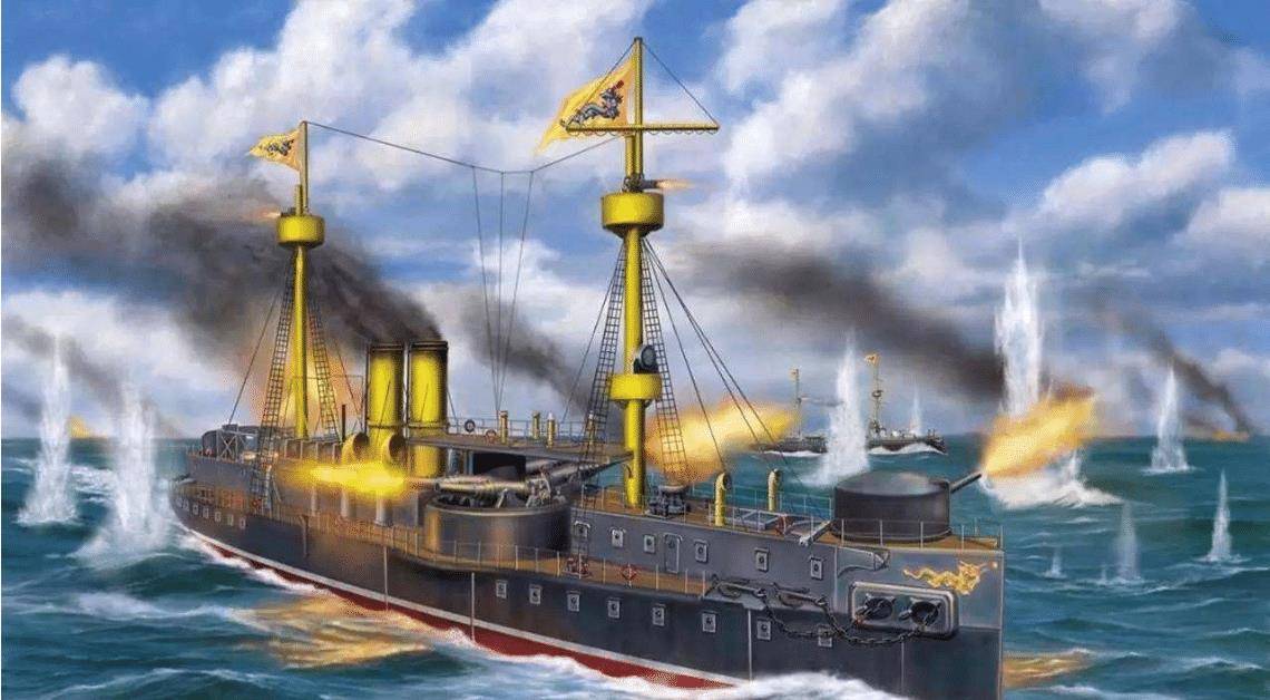 是不是当时世界上最强的?_清政府_军舰_德国