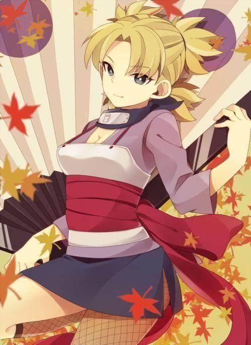 黄色_木叶忍者_头发