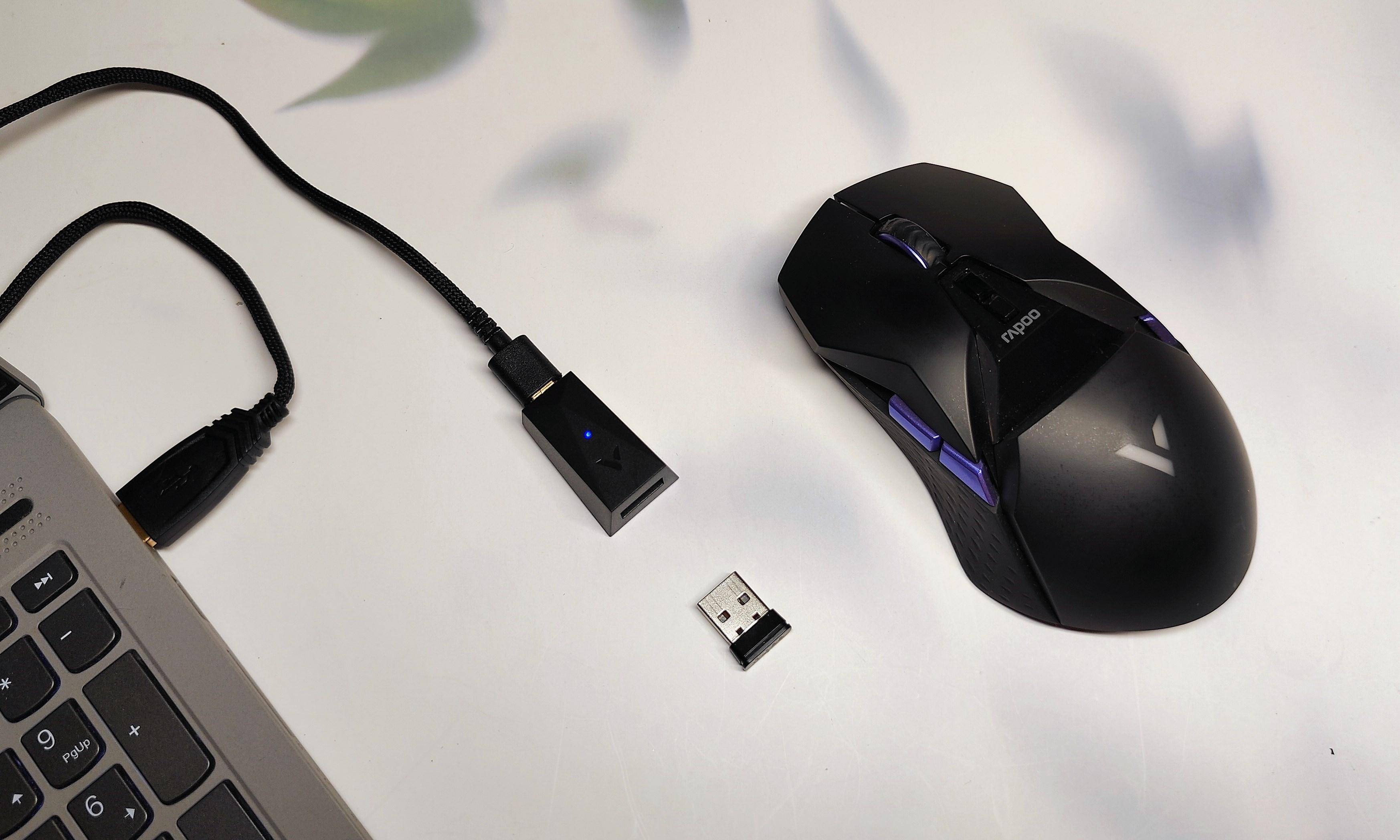 可视化智能鼠标,电竞体验再拉高——雷柏vt950pro测评_充电_内置_支持