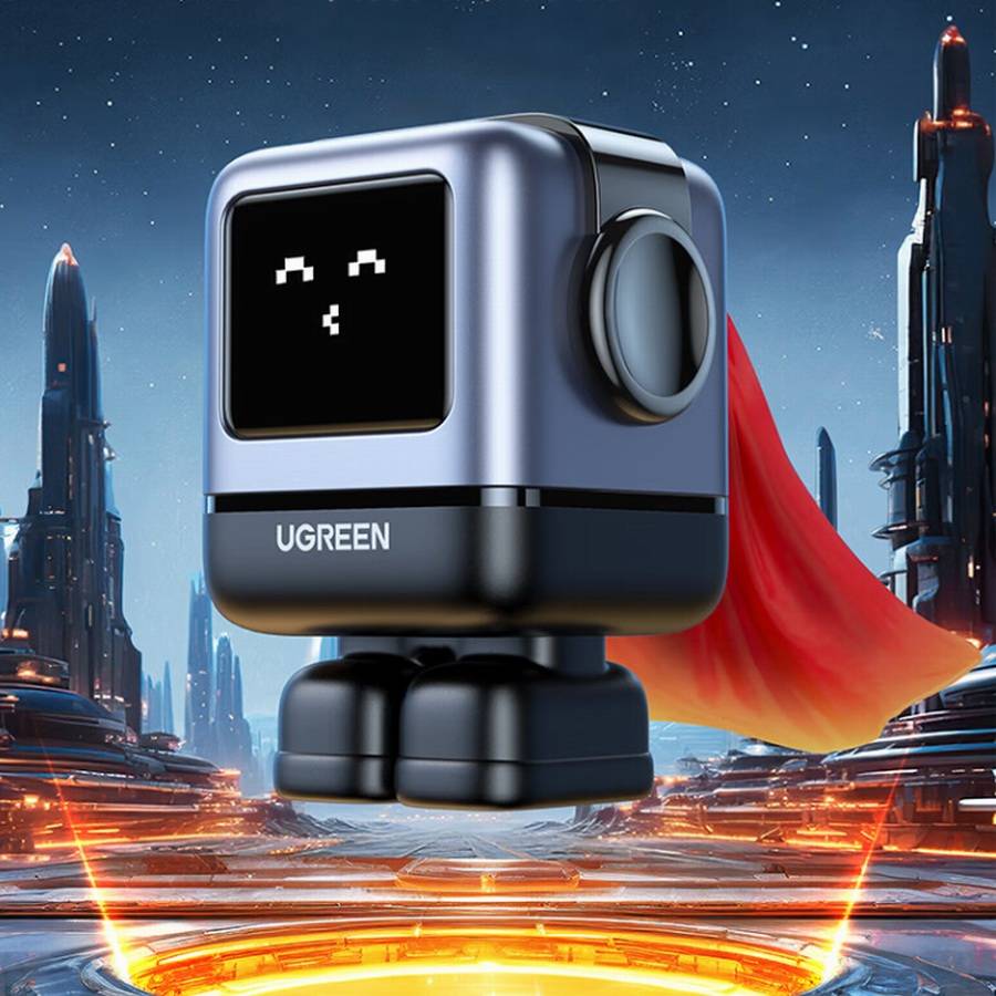 绿联推出30w/65w q湃机器人充电器,笑脸屏显示充电状态_支持_电压