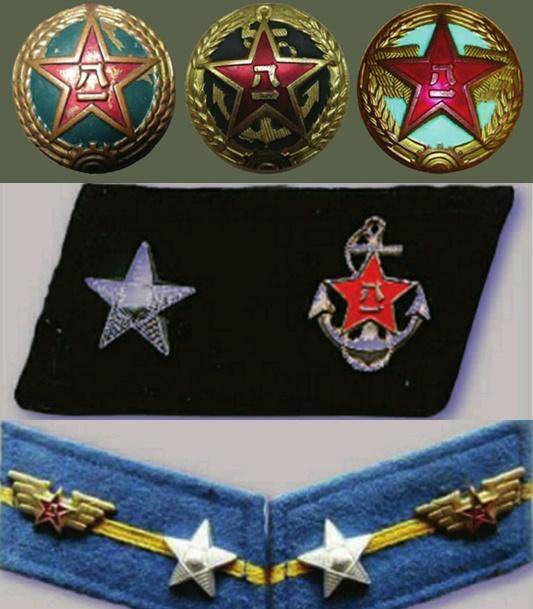 65式军服,20年的红领章情结:一颗红星头上戴,革命的红旗挂两边_帽徽