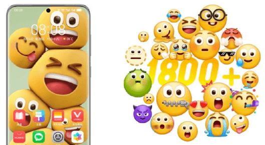 华为鸿蒙4,这两个小功能大有深意_emoji_表情_手机