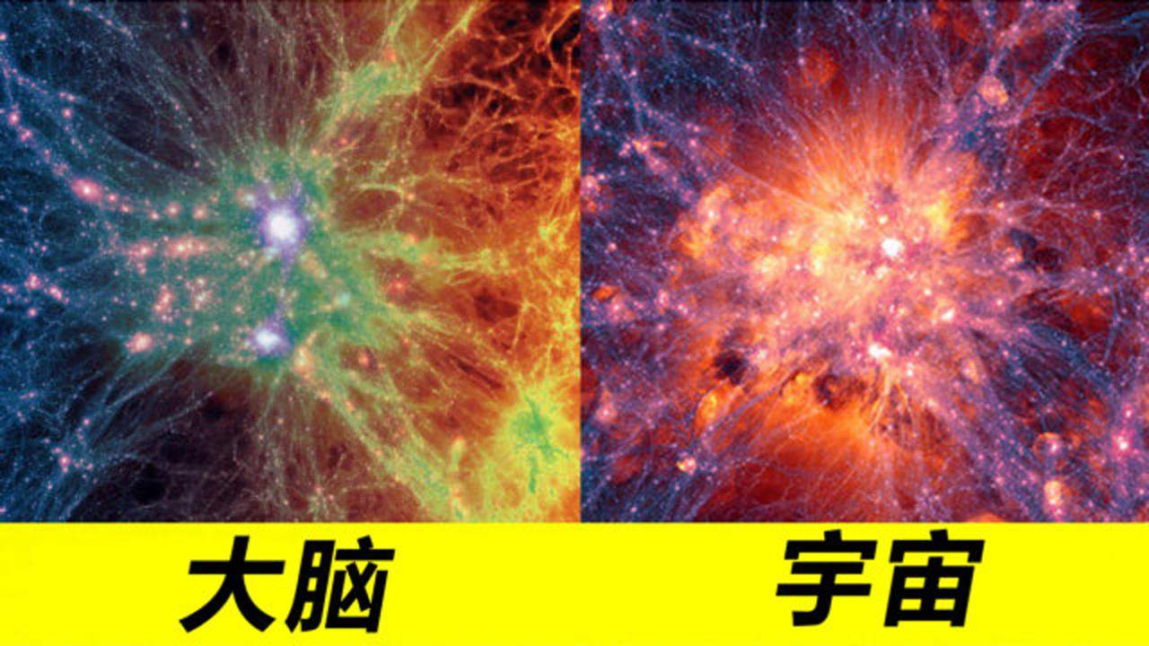 研究發現:宇宙星系排列和人類大腦高度相似,宇宙是一個大腦?