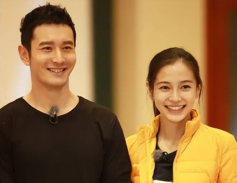 黄晓明携新女友工作,疑为其介绍资源,女方身材傲人撞脸baby_赵仕瑾_不