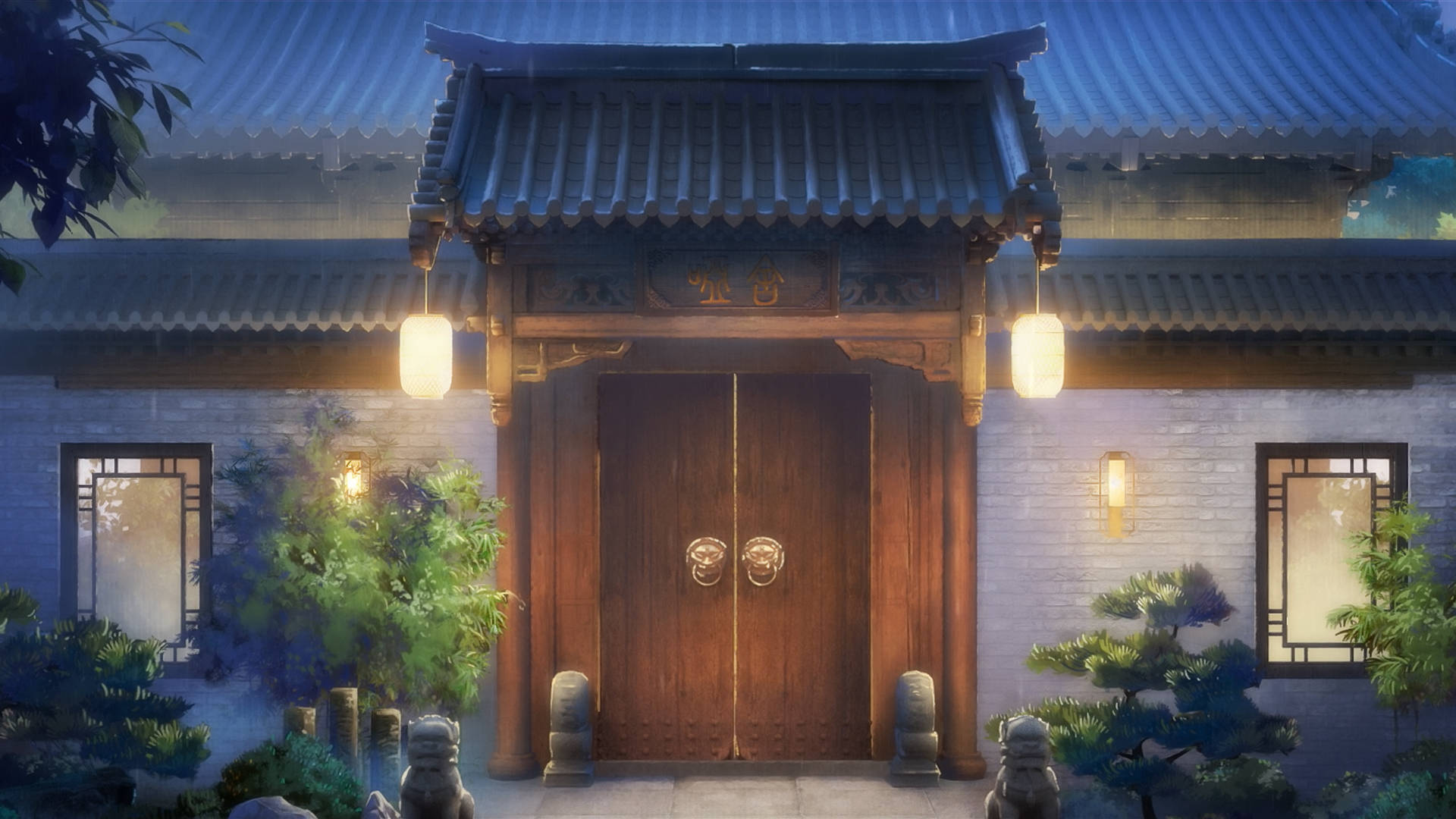 彩色铅笔制作,这是一部讲述古董故事的动漫,围绕一间名为"哑舍"的古董