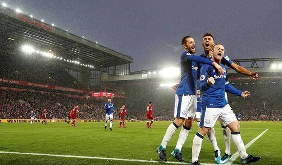 鲁尼赛季第9球追上卢卡库 1数据比莱万梅西都恐怖_埃弗顿_进球_曼联