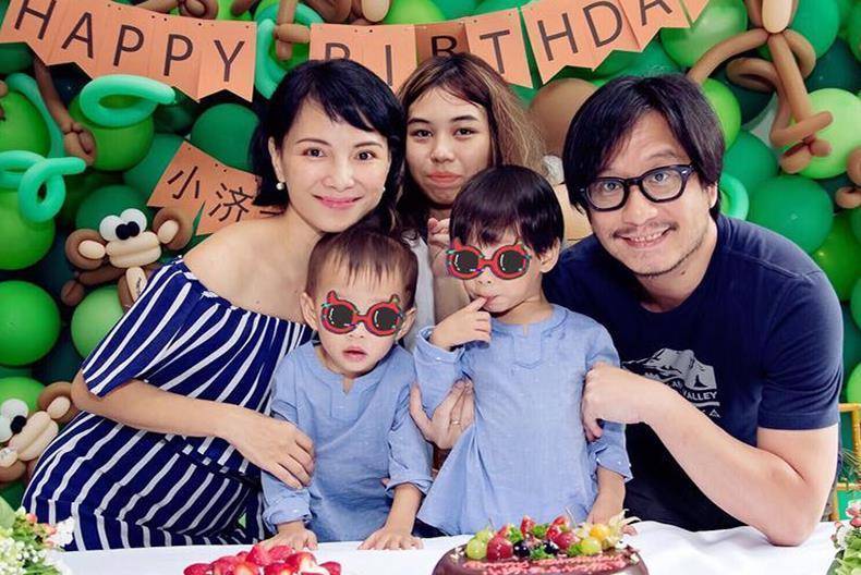 受访,自曝拒绝让双胞胎儿子7岁前读书,只需开心玩乐_孩子_郑希怡_田亮