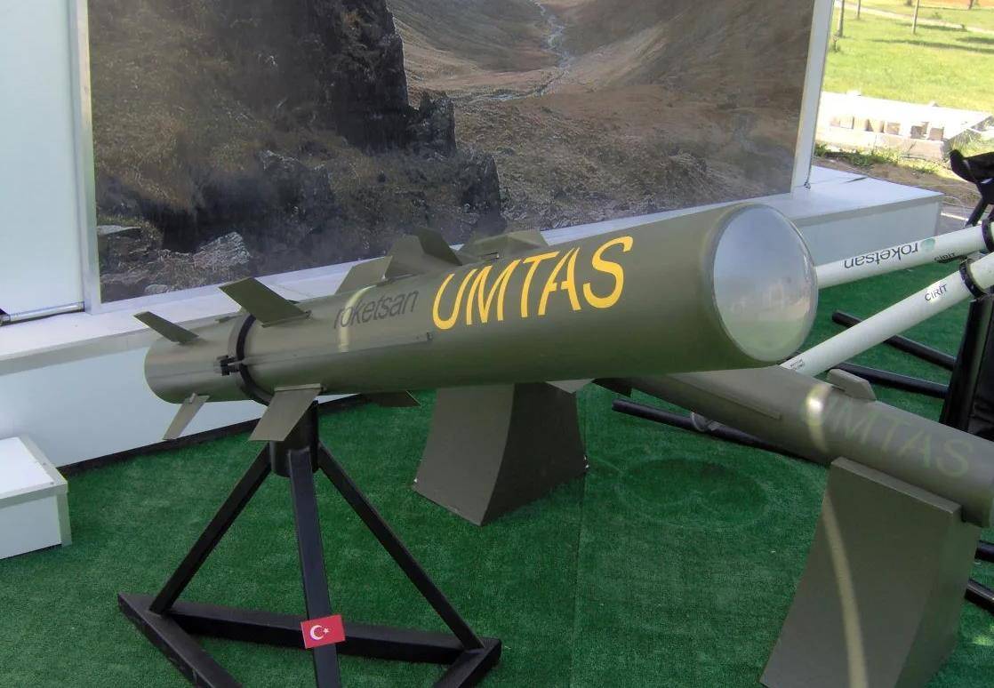 Umtas UMTAS反坦克导弹,具备精确打击性能,土耳其军工新作_进行_目标_搭载