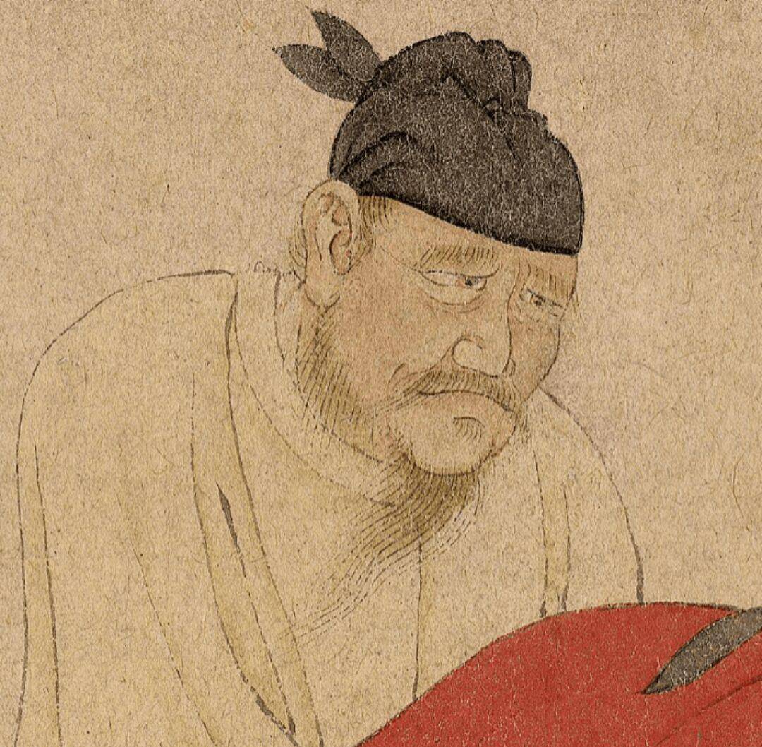 孟昶还想多做几年"小蜜蜂",所以直接把黄筌的《月下醉鬼图》给束之