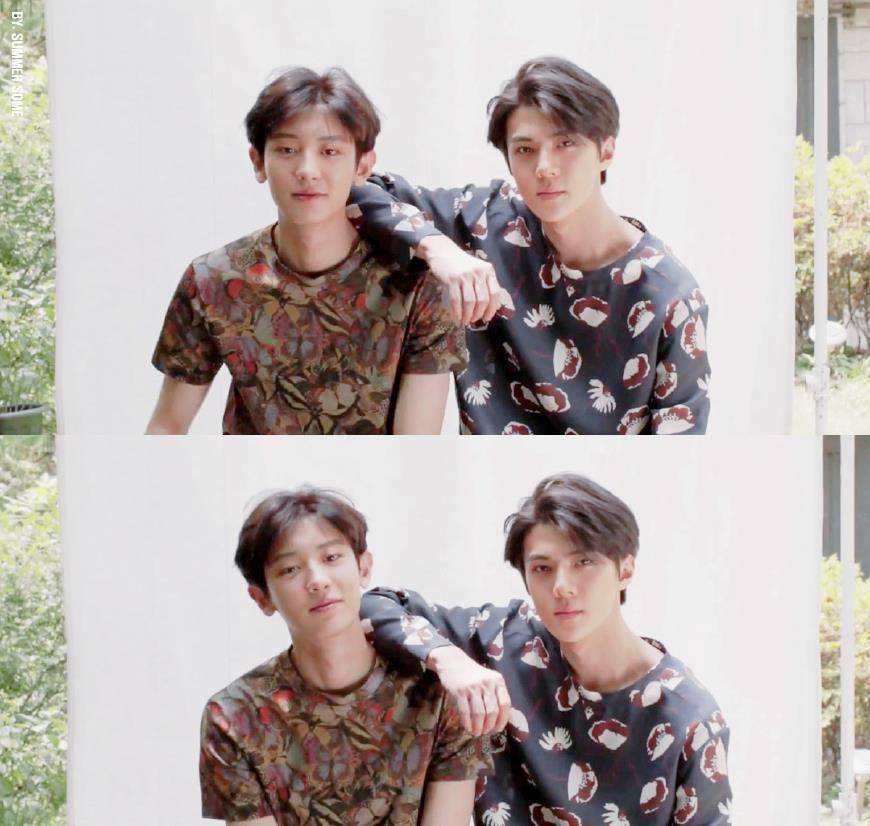 exo吴世勋&朴灿烈《we young》中文版同步推出,欢迎关注!