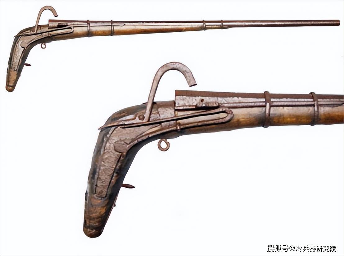 18世纪末清代线枪枪机清代尤其是从乾隆朝中后期开始,火绳枪枪机