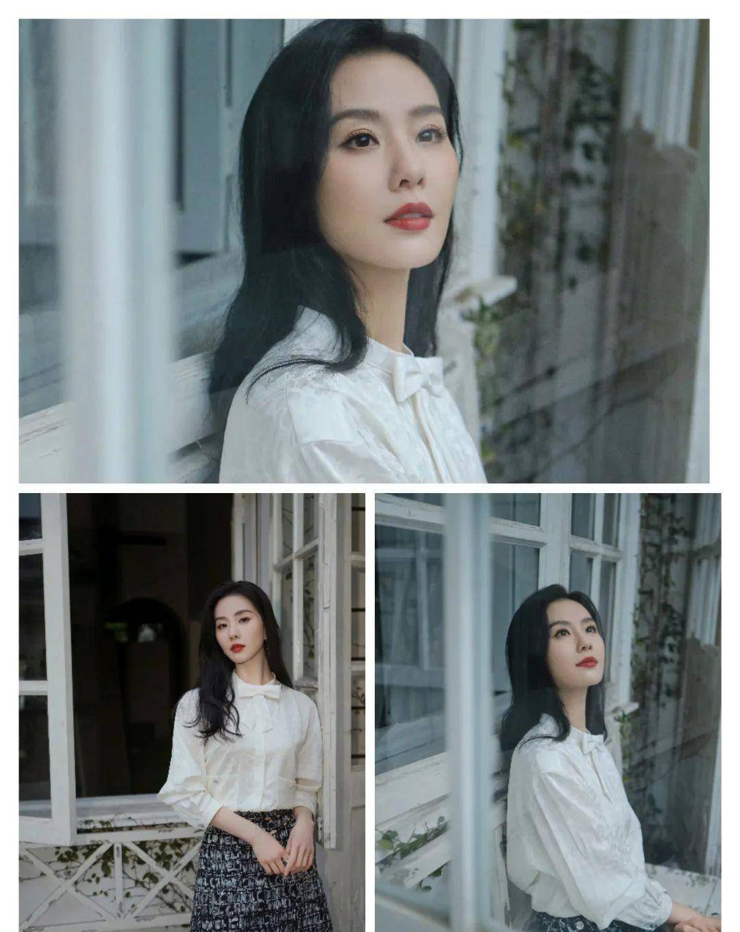 图案裙江疏影,姚晨,刘诗诗,宋佳,张予曦,赵露思都大力穿着_气质_时尚