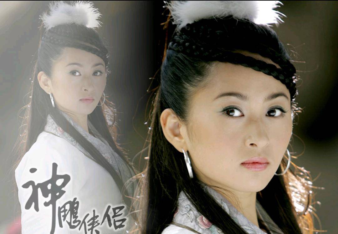 《神医侠侣》饰玄雀这造型别有风格,毛茸茸的紫色和黄色辫子装扮还挺