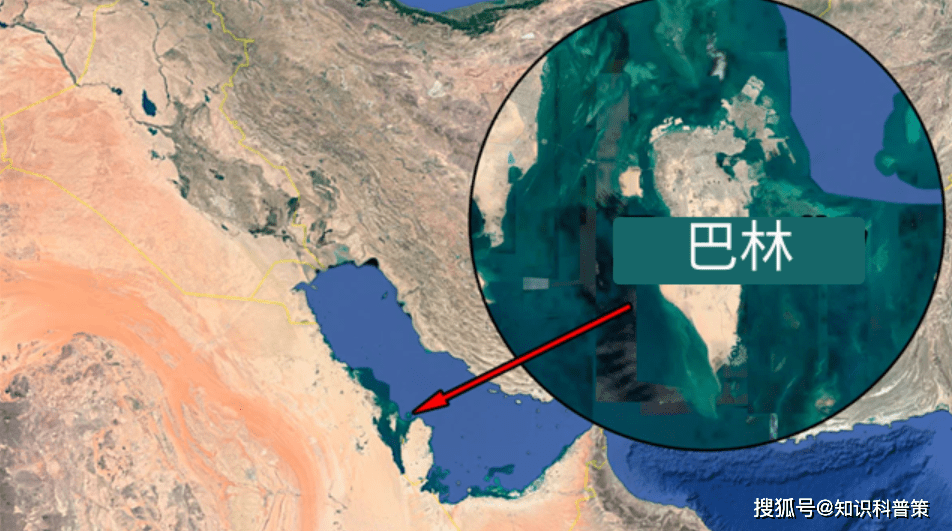 巴林地理位置图图片