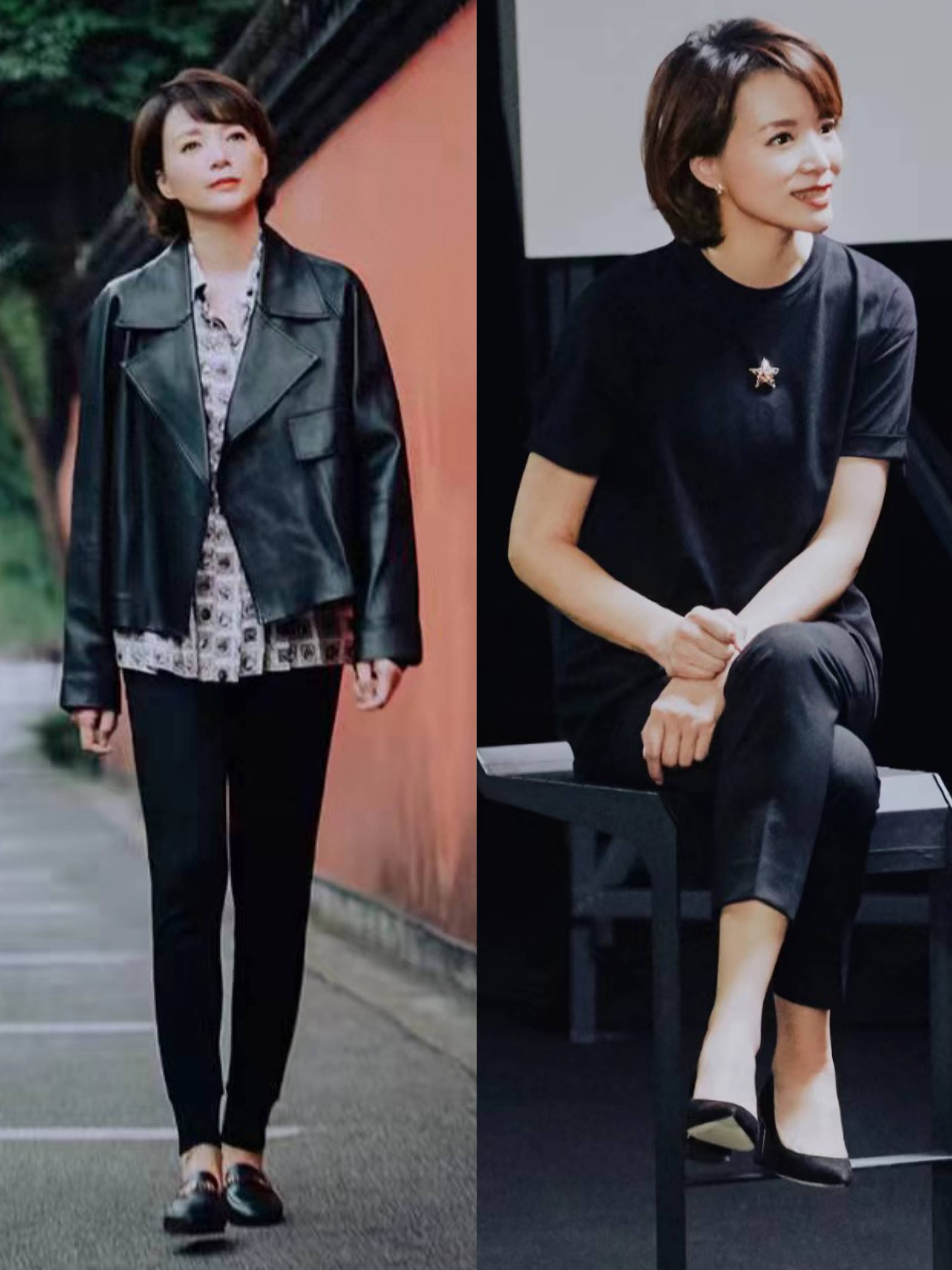 看了董卿的穿搭才明白,发不过肩,裤不及地,裙不及踝,真的优雅_裙子